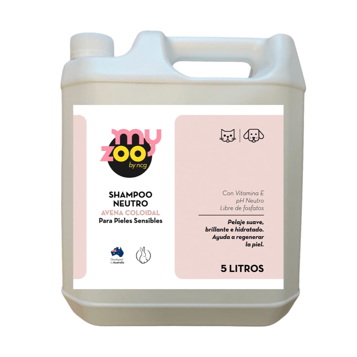 Shampoo Neutro Avena Coloidal Pro 5 L